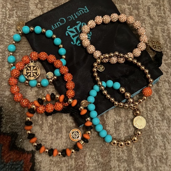 6 rustic cuff bracelets - Picture 7 of 7